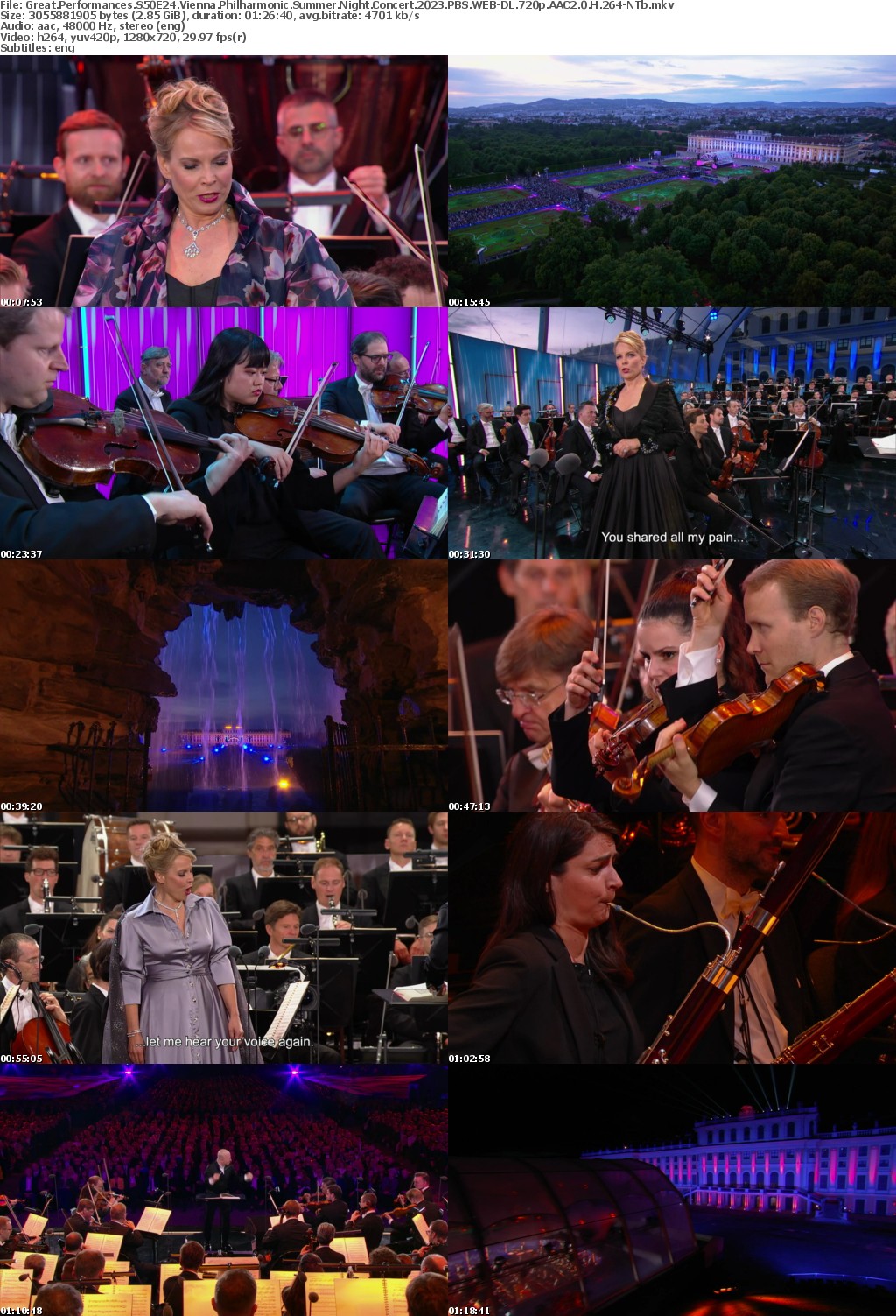 Great Performances S50E24 Vienna Philharmonic Summer Night Concert 2023 PBS WEB-DL 720p AAC2 0 H 264-NTb