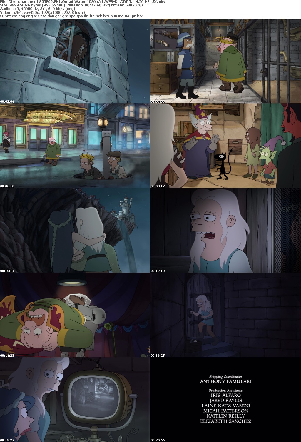 Disenchantment S05E02 Fish Out of Water 1080p NF WEB-DL DDP5 1 H 264-FLUX