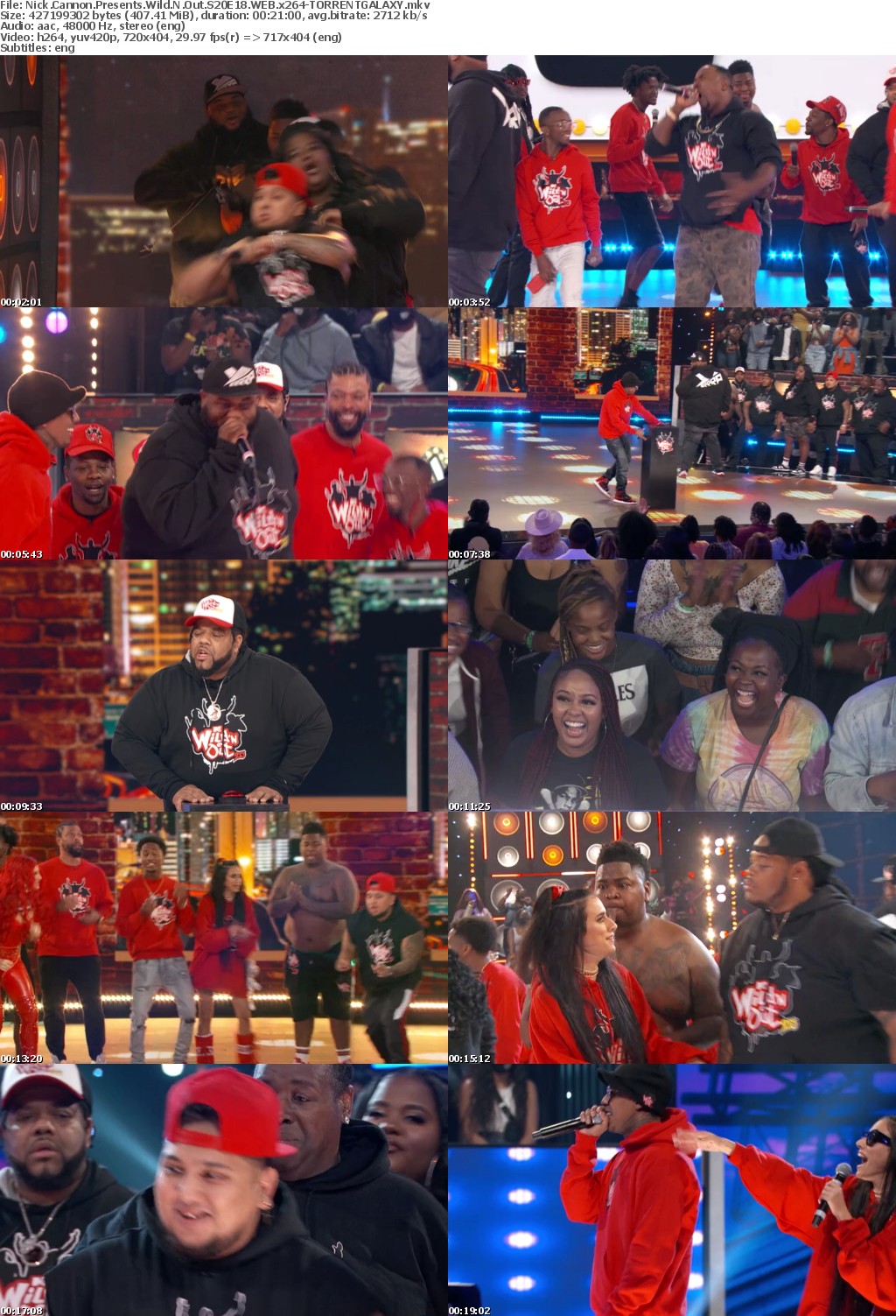 Nick Cannon Presents Wild N Out S20E18 WEB x264-GALAXY