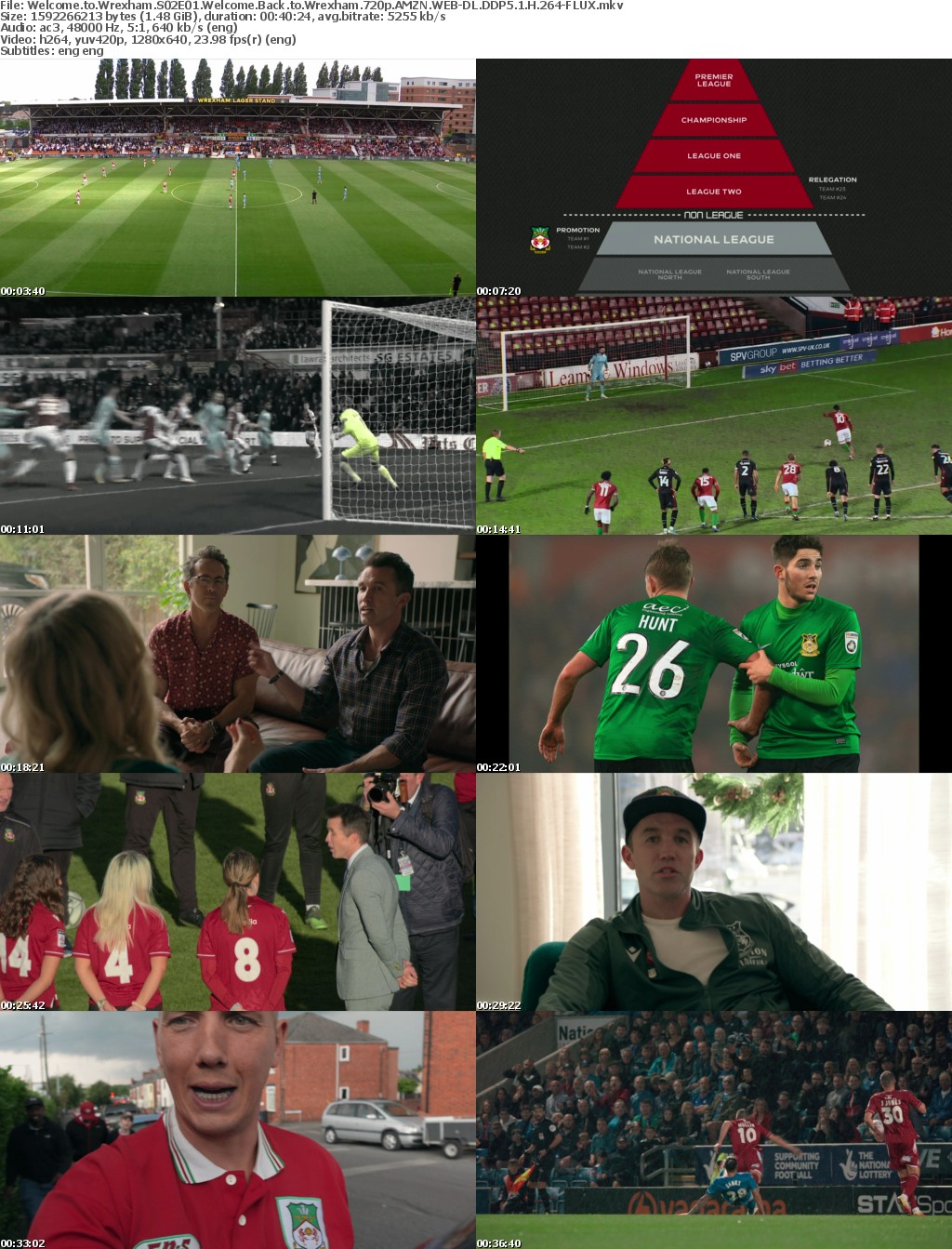 Welcome to Wrexham S02E01 Welcome Back to Wrexham 720p AMZN WEB-DL DDP5 1 H 264-FLUX