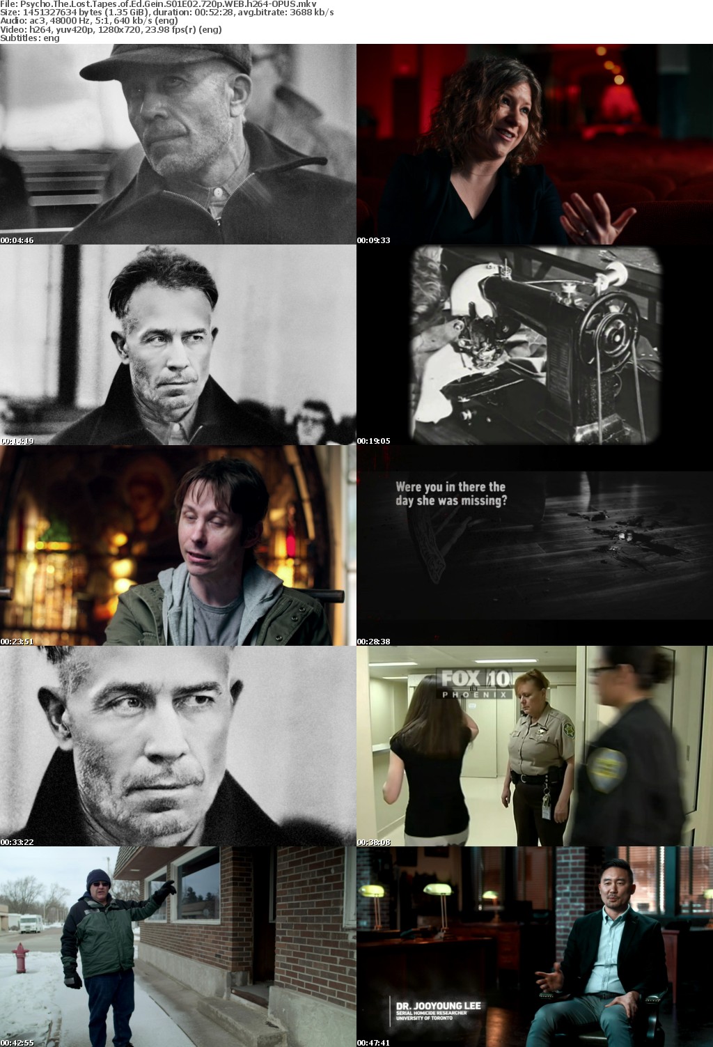 Psycho The Lost Tapes of Ed Gein S01E02 720p WEB h264-OPUS