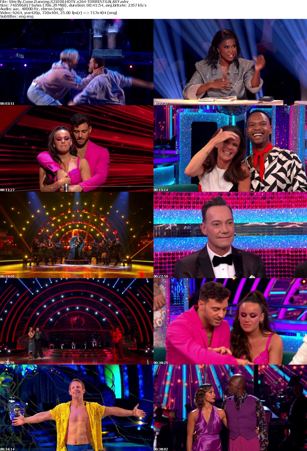 Strictly Come Dancing S21E08 HDTV x264-GALAXY