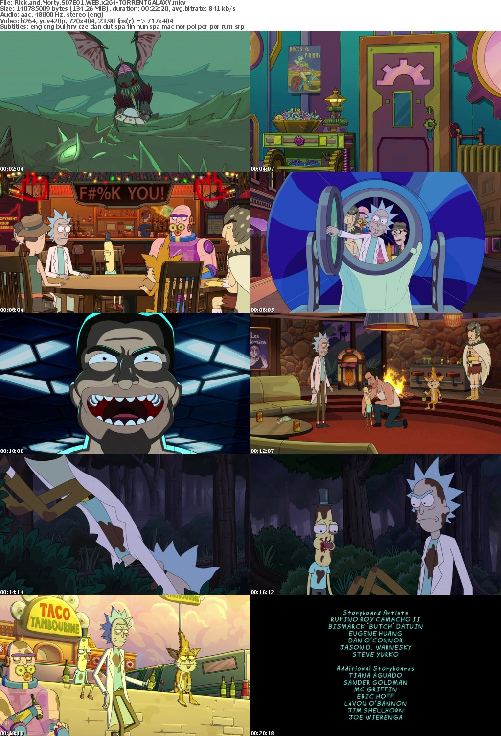 Rick and Morty S07E01 WEB x264-GALAXY