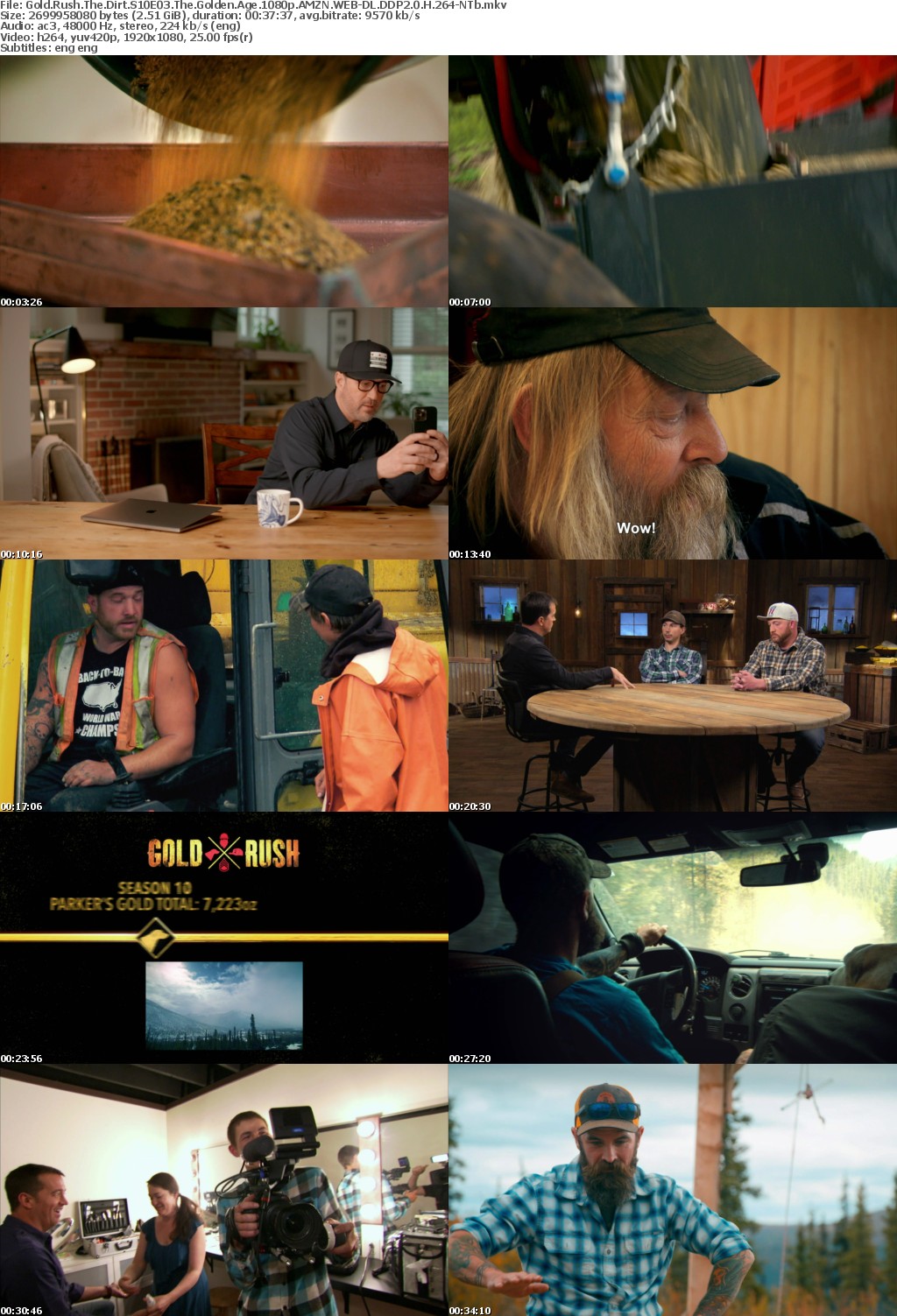 Gold Rush The Dirt S10E03 The Golden Age 1080p AMZN WEB-DL DDP2 0 H 264-NTb