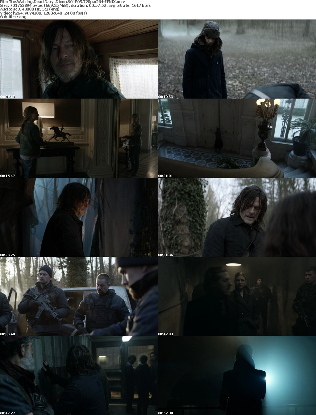 The Walking Dead Daryl Dixon S01 720p x264-FENiX