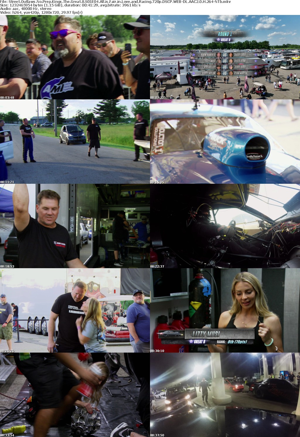 Street Outlaws No Prep Kings The Great 8 S01E04 All is Fair in Love and Racing 720p DSCP WEB-DL AAC2 0 H 264-NTb