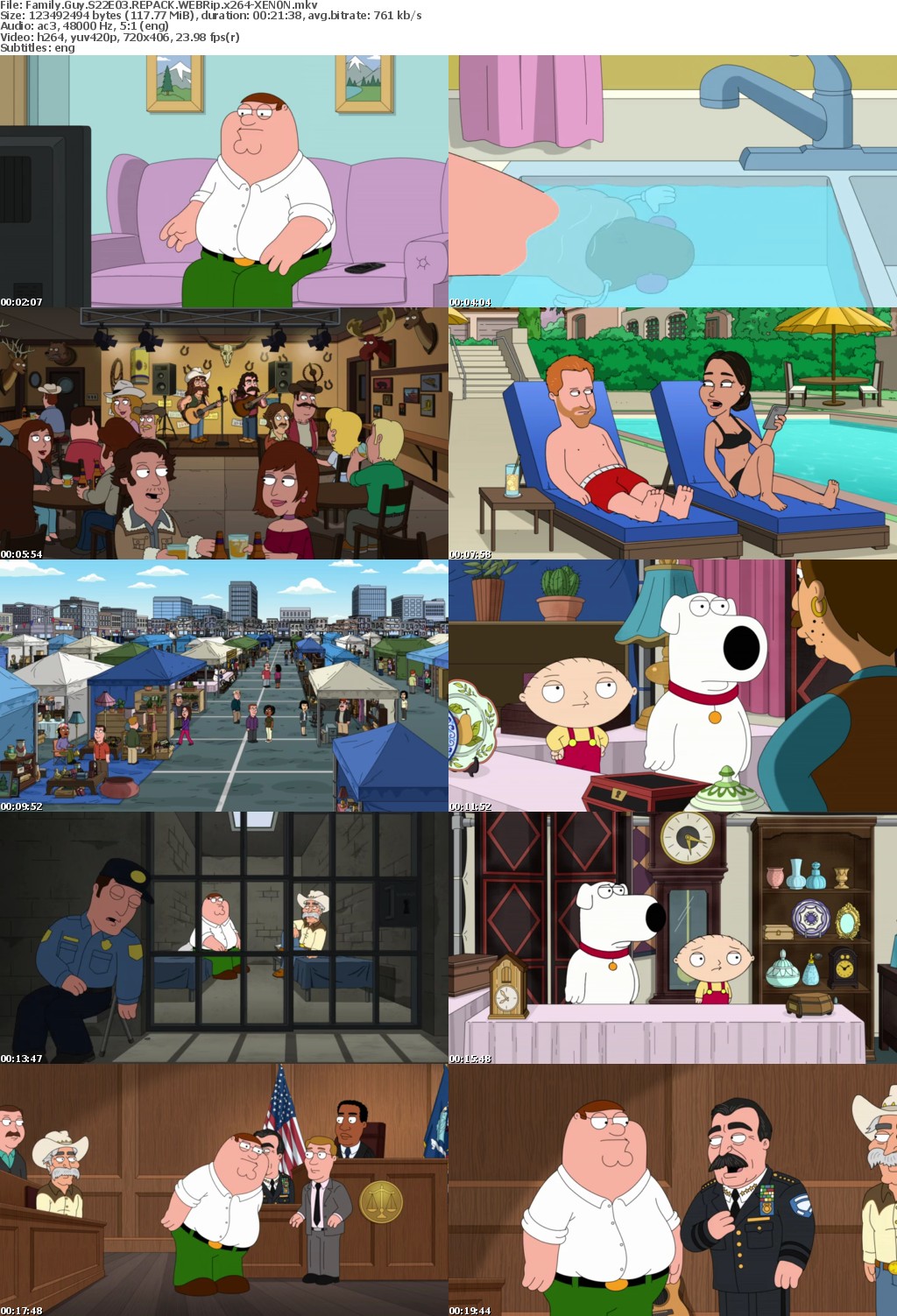 Family Guy S22E03 REPACK WEBRip x264-XEN0N