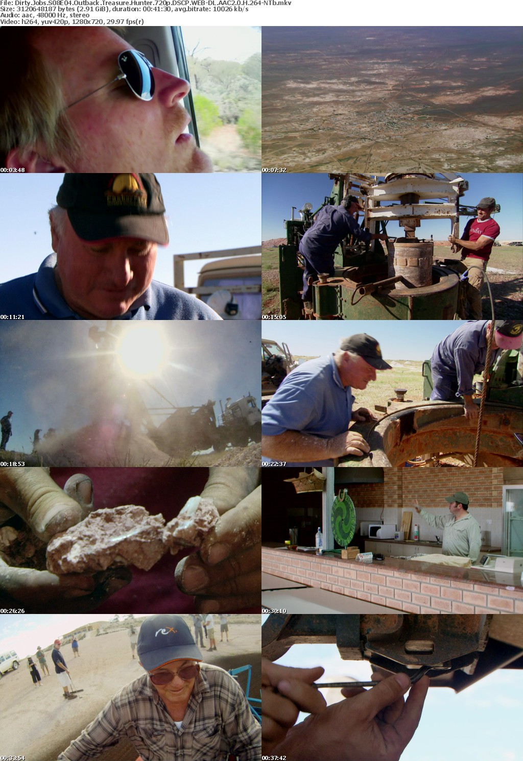 Dirty Jobs S08E04 Outback Treasure Hunter 720p DSCP WEB-DL AAC2 0 H 264-NTb