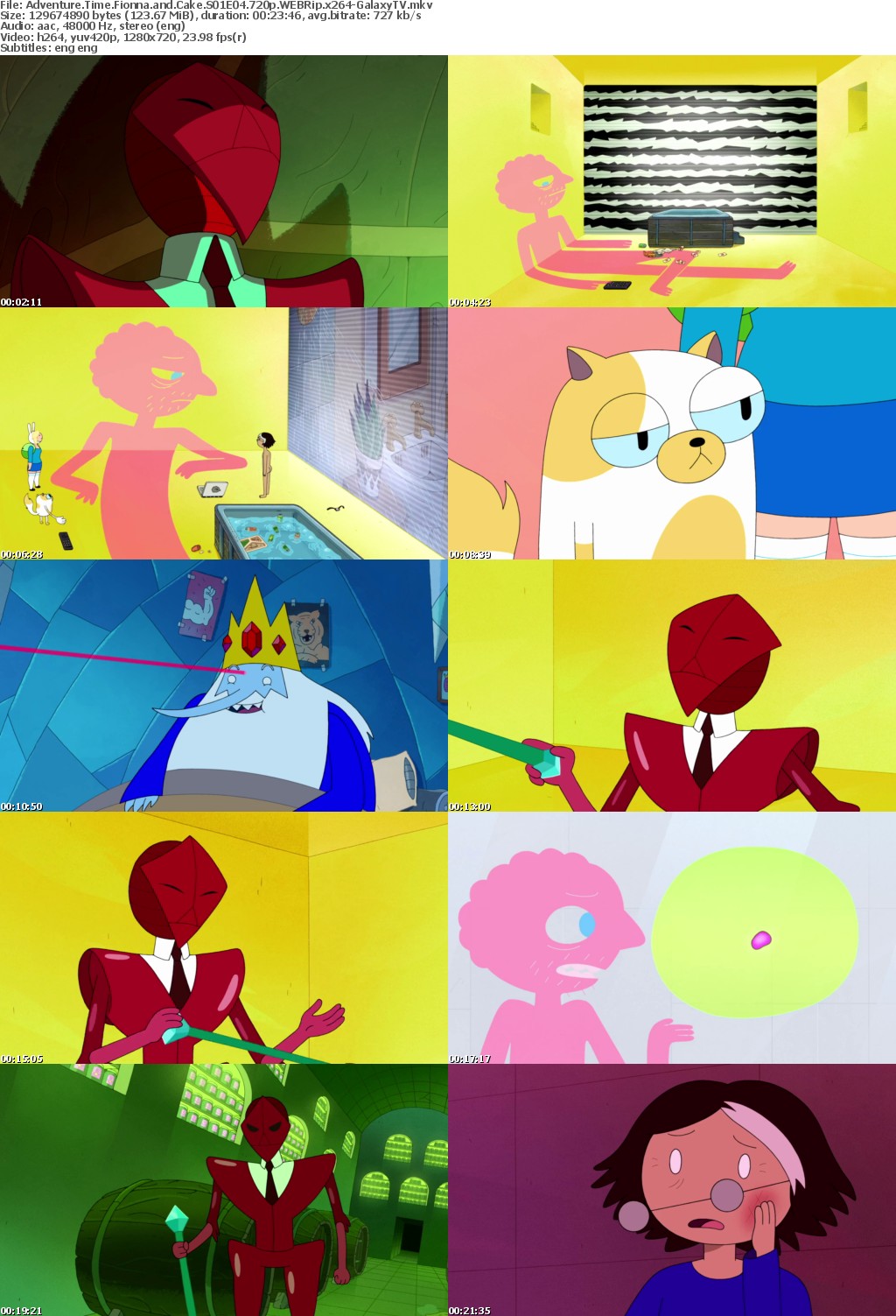 Adventure Time Fionna and Cake S01 COMPLETE 720p WEBRip x264-GalaxyTV