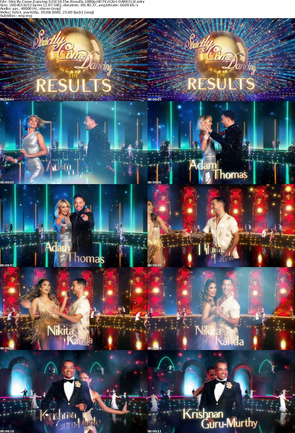 Strictly Come Dancing S21E18 The Results 1080p HDTV H264-DARKFLiX