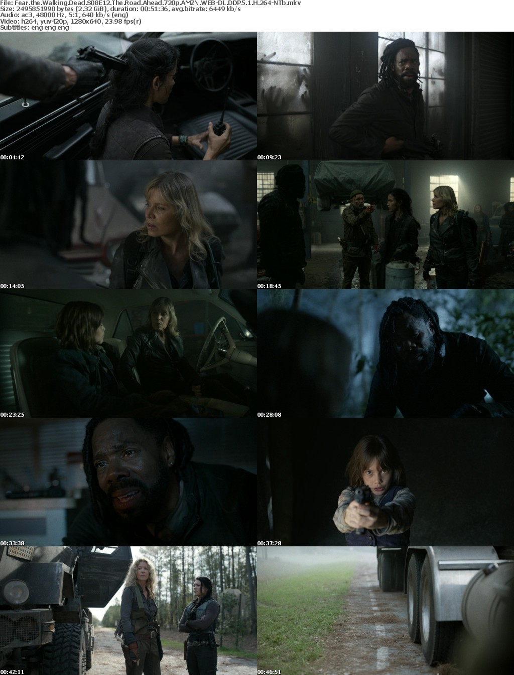 Fear the Walking Dead S08E12 The Road Ahead 720p AMZN WEB-DL DDP5 1 H 264-NTb