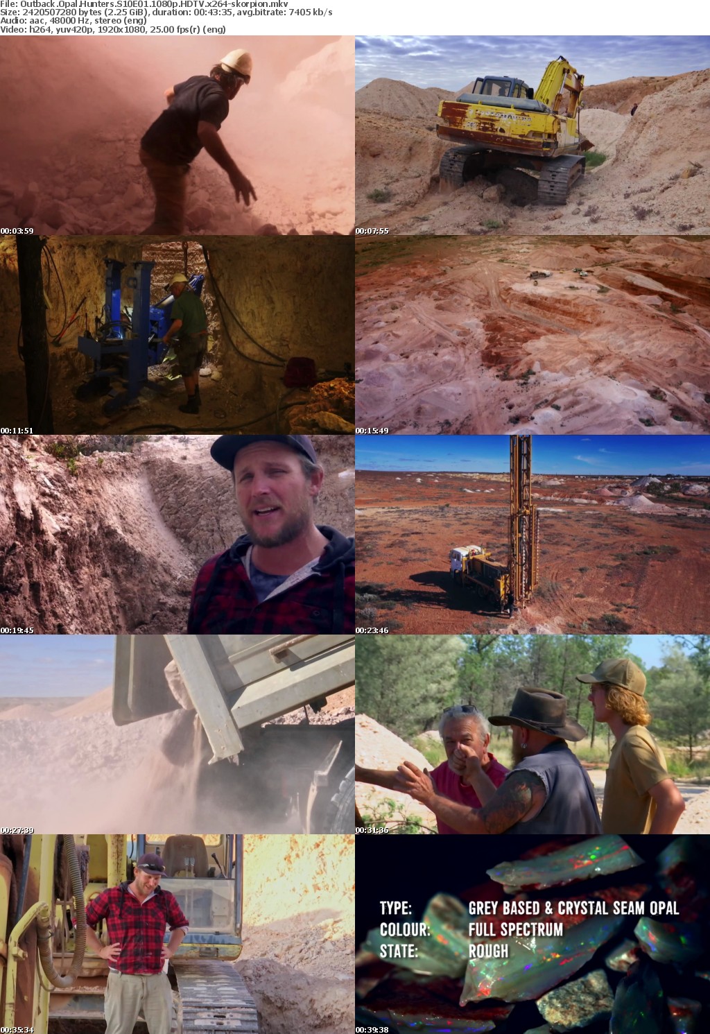 Outback Opal Hunters S10E01 1080p HDTV x264-skorpion mkv