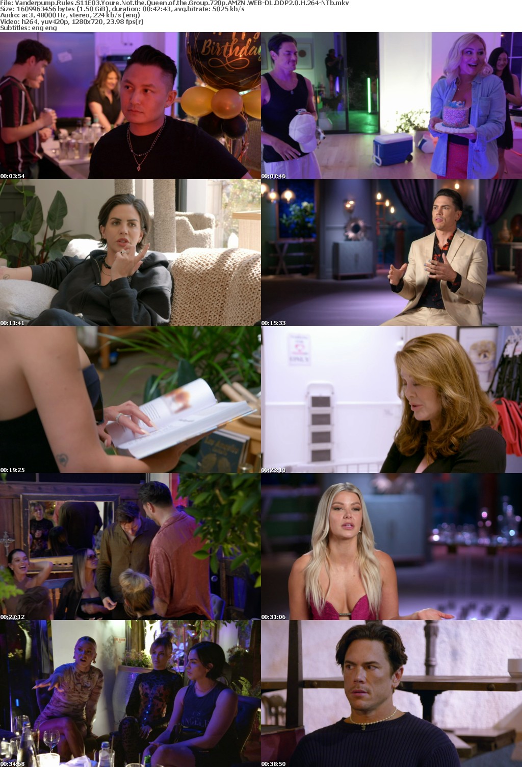Vanderpump Rules S11E03 Youre Not the Queen of the Group 720p AMZN WEB-DL DDP2 0 H 264-NTb
