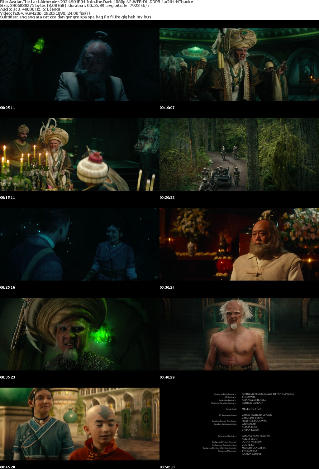 Avatar The Last Airbender 2024 S01E04 Into the Dark 1080p NF WEB-DL DDP5 1 x264-NTb