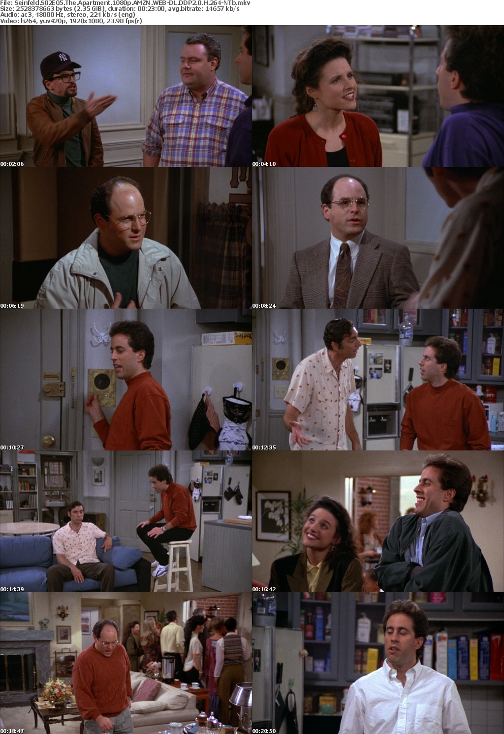 Seinfeld S02E05 The Apartment 1080p AMZN WEB-DL DDP2 0 H 264-NTb