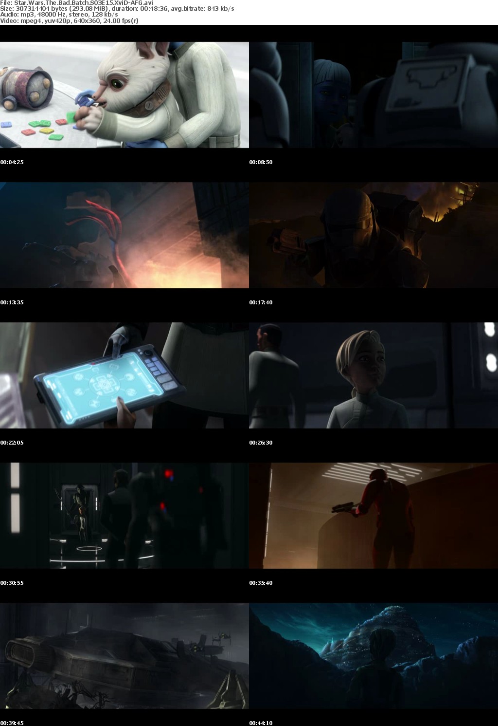 Star Wars The Bad Batch S03E15 XviD-AFG